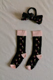 Farandols socks matching hair tie(4colors)