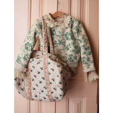 (-50%) Knitted green flower sweater