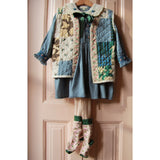 (-50%) Patchwork jacket without sleeves