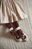 Handsmock Dress Farandole Stripes flowers