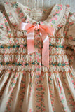 Romantic long tunic Farandole Stripes flowers