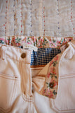 (-50%) Pants  ivory denim