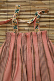 (-50%) Skirt Dress Transat pink stripe