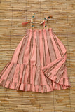 (-50%) Skirt Dress Transat pink stripe