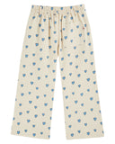 (50%off) Heart wide trousers