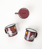 MOOMIN ENAMEL MUG TOGETHER FOREVER 3,7DL
