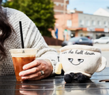 "Calm The Hell Down" Novelty Plush Tea Cup Gift