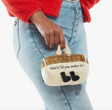 "Fake It Til You Make It" Novel Plush Handbag Gift