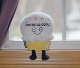 "You're So Cool!" Plush Ice Cream Cone
