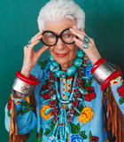 Iris Apfel Ornament