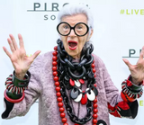 Iris Apfel Ornament