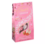 Lindt Lindor Valentine's Strawberries and Cream White Chocolate Truffles - 6oz