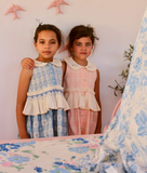 (-50%) Mademoiselle tunique blue jacquard