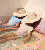 (-50%) Tunique Flounces -blue