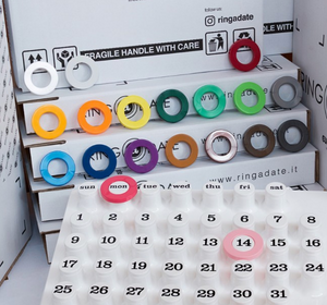 Ring a Date Calendar ( Rings ) – www.milkandchat.com