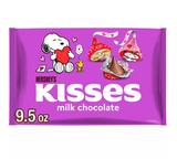 Hershey's Kisses Valentine's Day Milk Chocolate Snoopy and Friends Candy - 9.5oz
