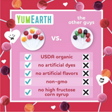 YumEarth Valentine's Organic Pops - 6.11oz/28ct