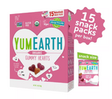 YumEarth Valentine's Organic Heart Gummies - 7.5oz/15ct