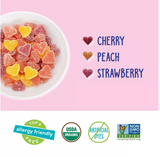 YumEarth Valentine's Organic Heart Gummies - 7.5oz/15ct