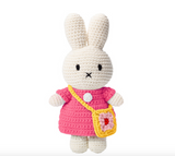 miffy handmade and her pink dress + flower bag