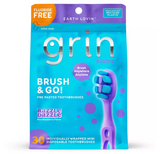 Grin Oral Care Brush & Go - Razzle Dazzle - 30ct