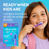 Grin Oral Care Brush & Go - Razzle Dazzle - 30ct