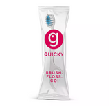 Grin Oral Care Quicky Brush and Flosser Combo - 12ct