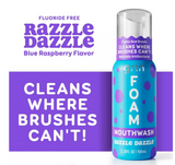 Grin Oral Care Foaming Mouthwash- Razzle Dazzle - 3.38 fl oz