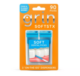 Grin Oral Care Softstx - 90ct: Mint Flavor, 2.5 Inch Length
