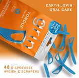 Grin Oral Care Tongue Cleaner - 48ct