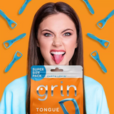 Grin Oral Care Tongue Cleaner - 48ct