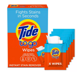 Tide Stain Remover Wipes - 6ct