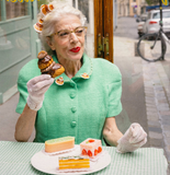 Religieuse Pastry Hair Clip