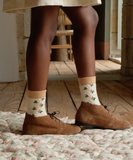 (-50%) Socks natural 'relief flowers'