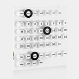 Ring a Date Calendar ( White)