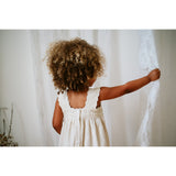 Greta pinafore-oat linen