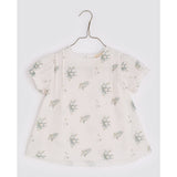 Beth blouse -blue floral