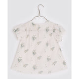 Beth blouse -blue floral