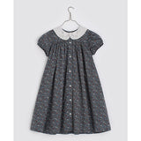 Alma dress-blue