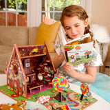 Hansel and Gretel book and play set