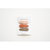 (Big SALE) Matte Clips set of 3 ( 3 colors)