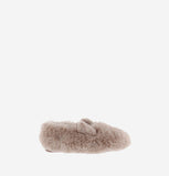 Soft Fur Mary Jane shoes (Rosa kid)