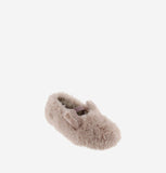 Soft Fur Mary Jane shoes (Rosa kid)