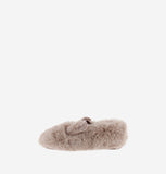 Soft Fur Mary Jane shoes (Rosa kid)