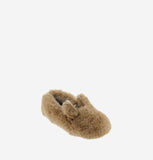 Soft Fur Mary Jane shoes (Camel kid)