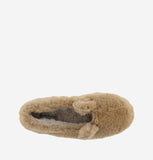 Soft Fur Mary Jane shoes (Camel mom)