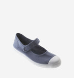 TOECAP BALARINA DYED CANVAS (Azul)