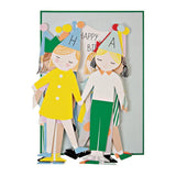 Concertina Children Card
