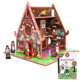 Hansel and Gretel book and play set
