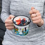 Enamel Mug 8dl (trip to pond)